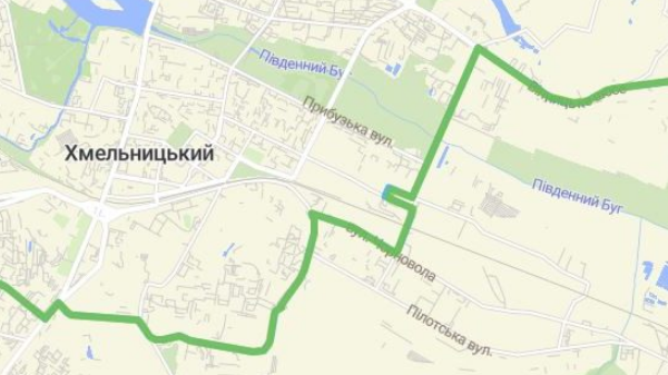 11 автобус Хмельницький маршрут