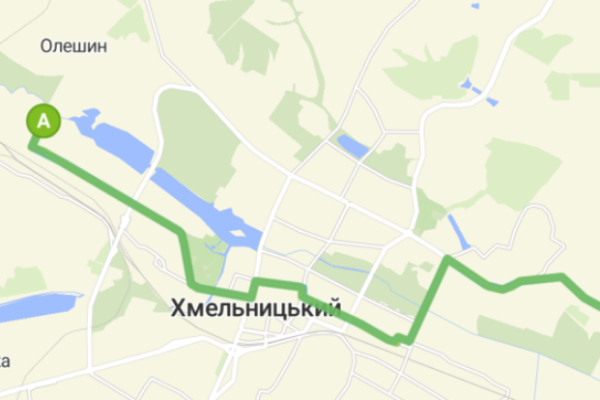 28 маршрутка Хмельницький маршрут