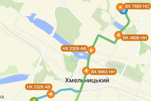 35 маршрутка Хмельницький маршрут