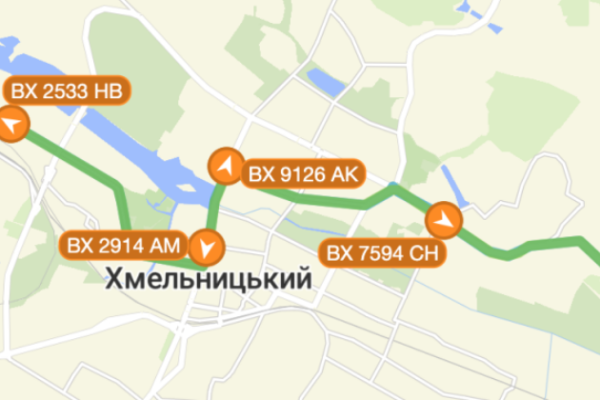 46А маршрутка Хмельницький маршрут