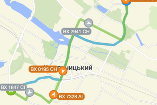 47 маршрутка Хмельницький маршрут