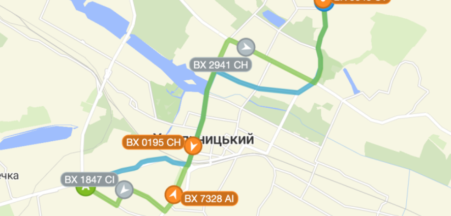 47 маршрутка Хмельницький маршрут