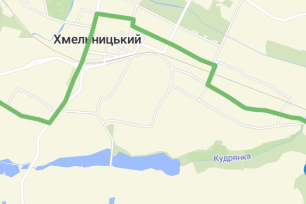 52 маршрутка Хмельницький маршрут