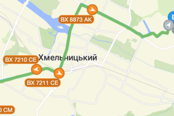 54 маршрутка Хмельницький маршрут