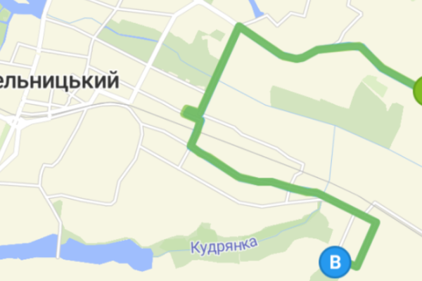 55 маршрутка Хмельницький маршрут