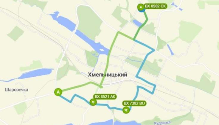 29 автобус Хмельницький маршрут