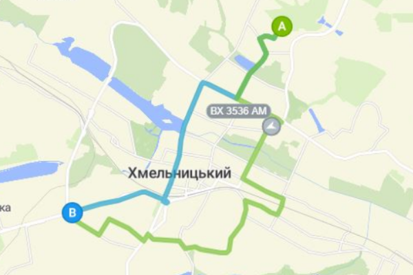 29А автобус Хмельницький маршрут