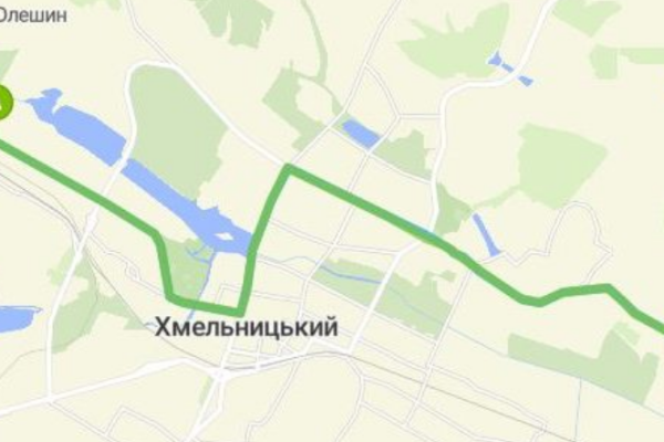46 автобус Хмельницький маршрут