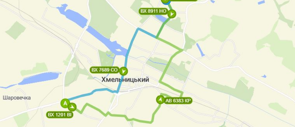 49 автобус Хмельницький маршрут