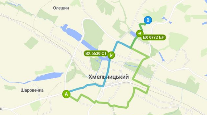 49А автобус Хмельницький маршрут